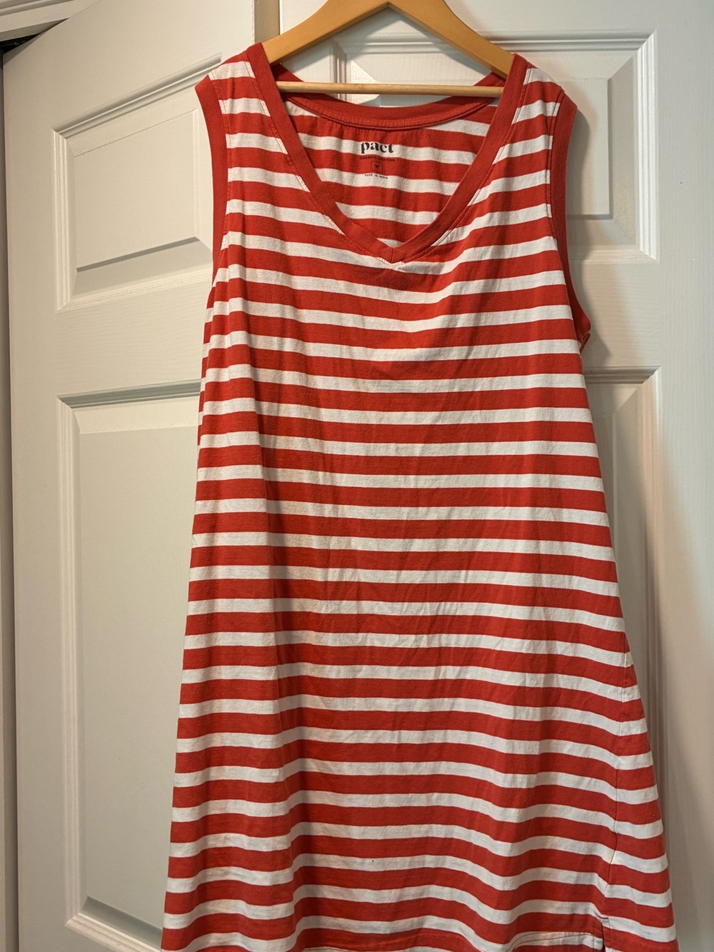Pact a-line tank dress